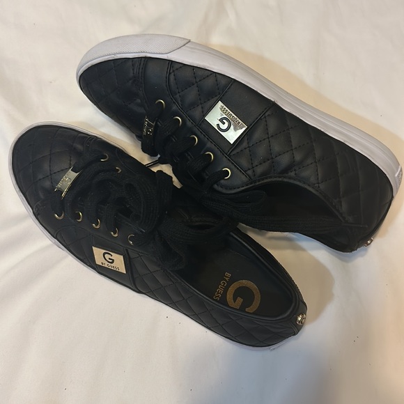 G BY GUESS Backer Sneakers color black sz 9.5M - Picture 9 of 9